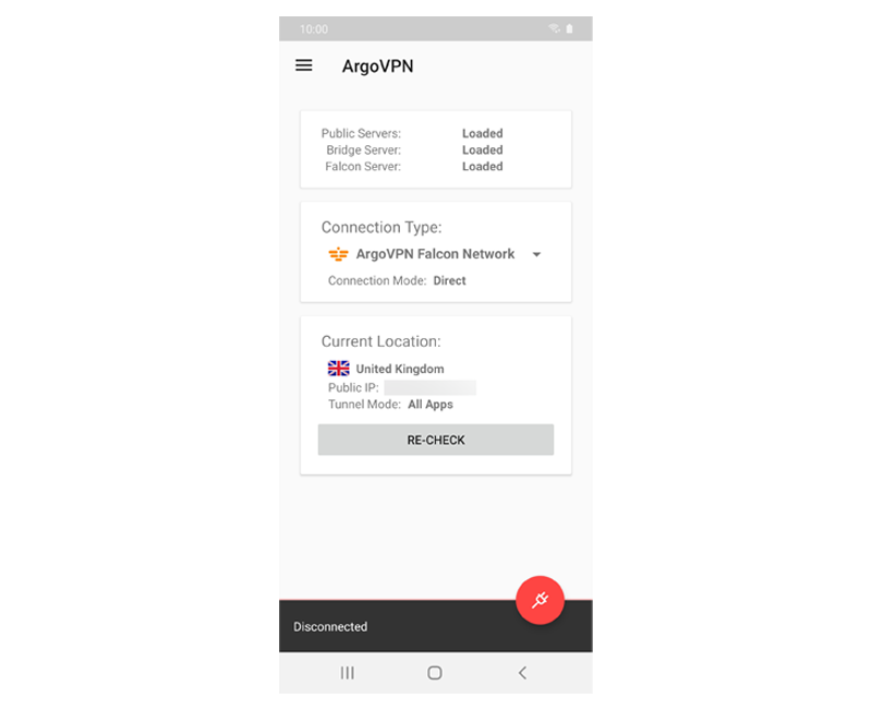 انتخاب شبکه فالکن